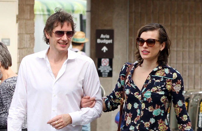Milla Jovovich and Paul W.S. Anderson