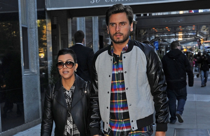 Kourtney Kardashian and Scott Disick