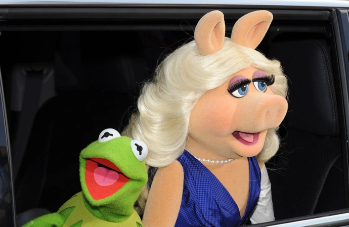 Miss Piggy and Kermit
