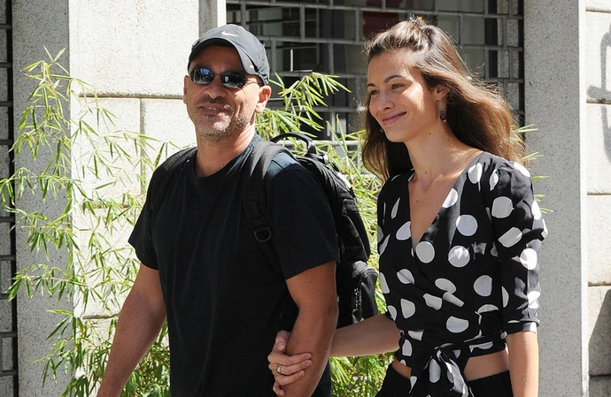 Marica Pellegrinelli con Eros Ramazzotti al tempo del loro amore