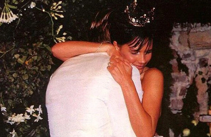 Victoria Beckham married David in a custom Vera Wang dress that racked up plenty of air miles