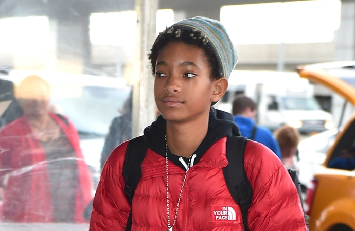 Willow Smith used to sleep in a snake den