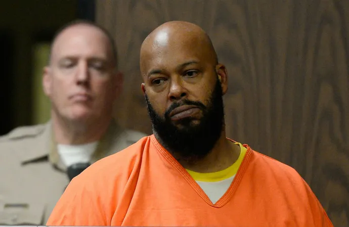 Marion ‘Suge’ Knight claims a group of Tupac Shakur’s closest friends and family smoked his cremated ashes in a blunt