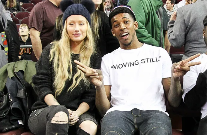 Iggy Azalea y Nick Young
