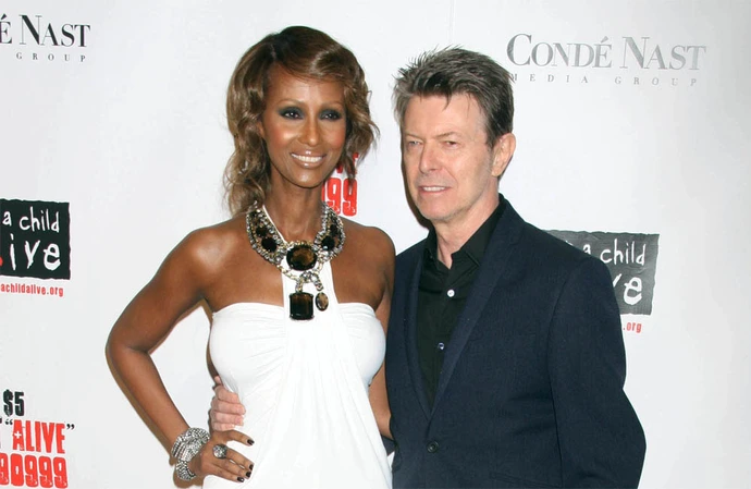 Iman has marked what would have been her 33rd wedding anniversary with David Bowie