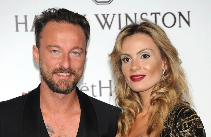 Francesco Facchinetti con la moglie Wilma