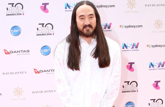 Steve Aoki doesn't need to leave the house