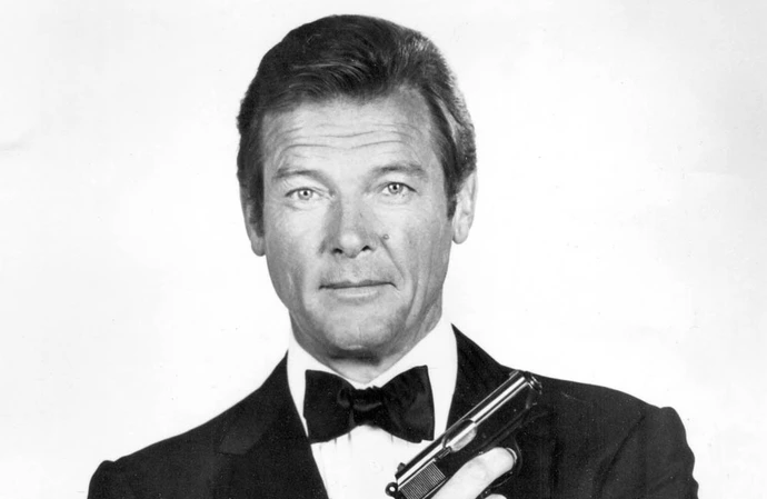 Sir Roger Moore as James Bond