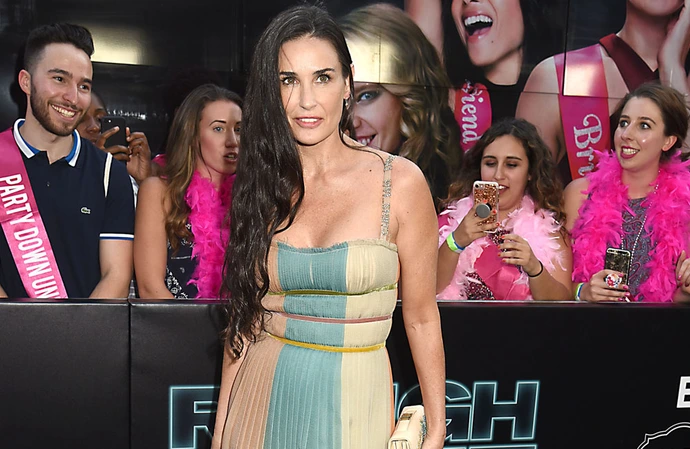 Demi Moore is happier than ever
