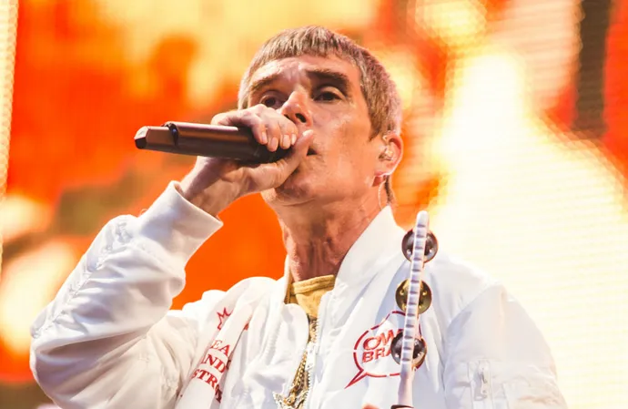 Stone Roses singer Ian Brown
