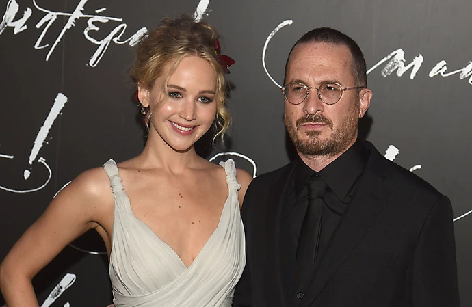 Jennifer Lawrence and Darren Aronofsky