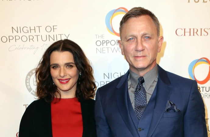 Rachel Weisz and Daniel Craig have less stress now he isn't James Bond