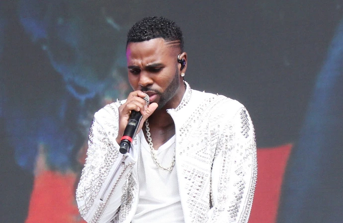 Jason Derulo is concerned about fans throwing things on stage