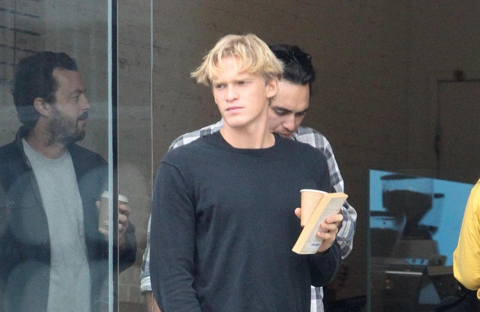 Cody Simpson can't walk or talk