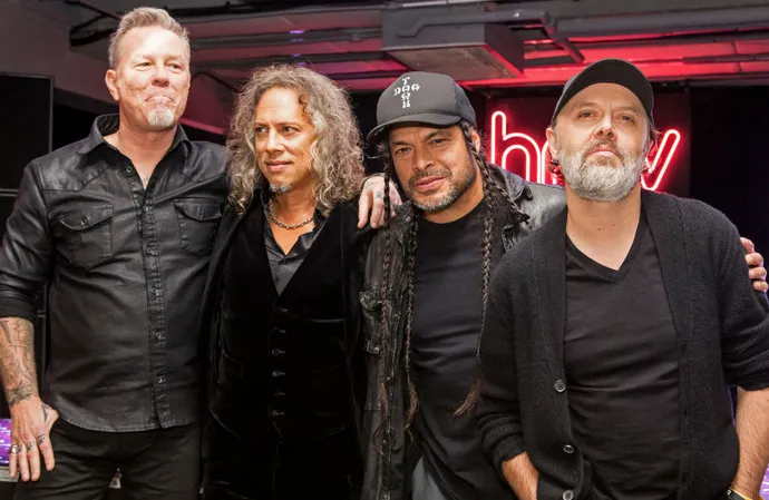 Metallica don't 'concern' themselves with who came up with what part in the creative process