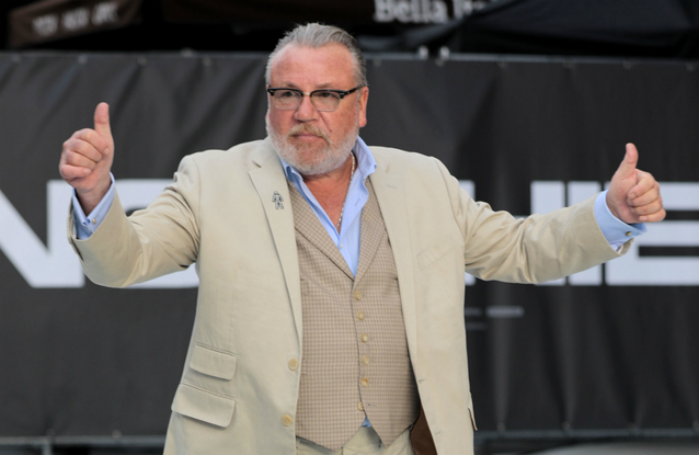 Ray Winstone spent four days recovering after partying hard at his daughter's wedding
