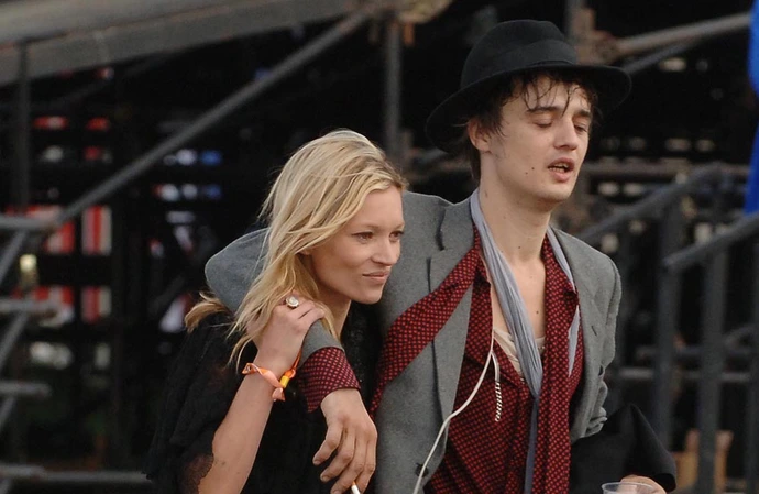 Kate Moss and Pete Doherty 