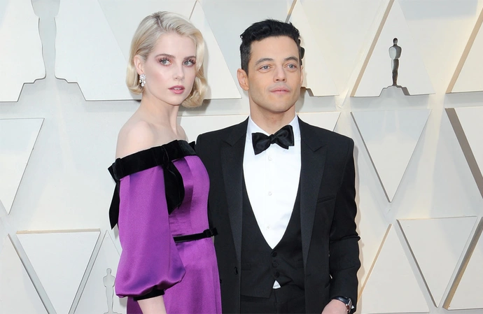 Rami Malek and Lucy Boynton split