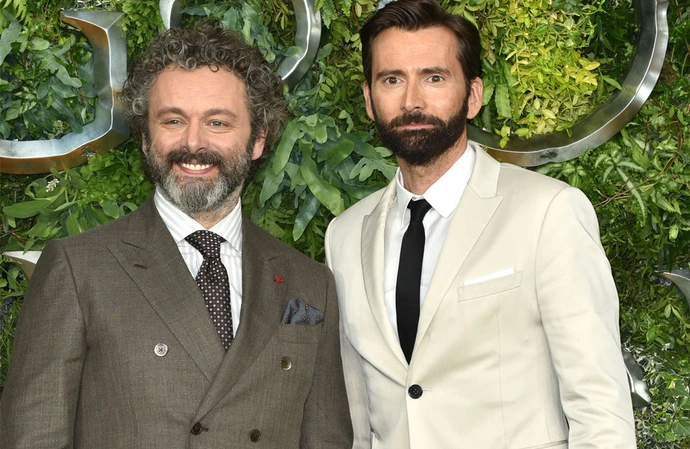 David Tennant had fun kissing Michael Sheen