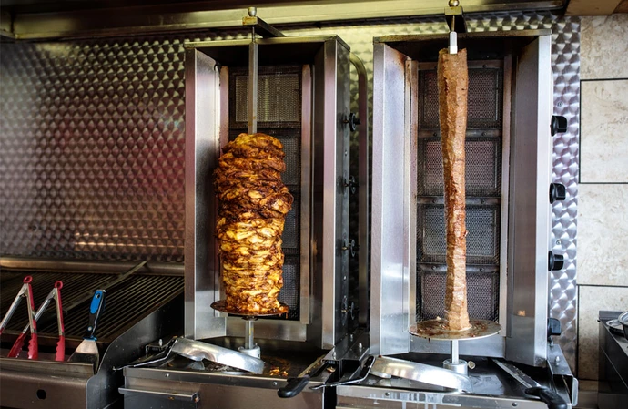 Man eats 124 kebabs
