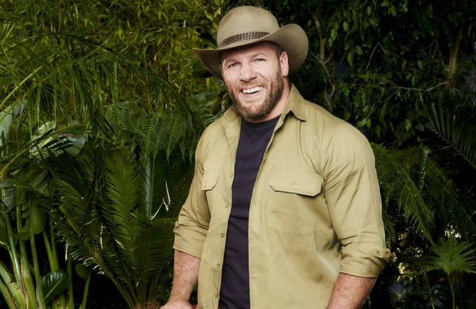 James Haskell in his jungle attire