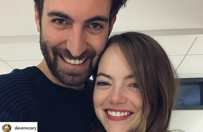 Emma Stone y Dave McCary 