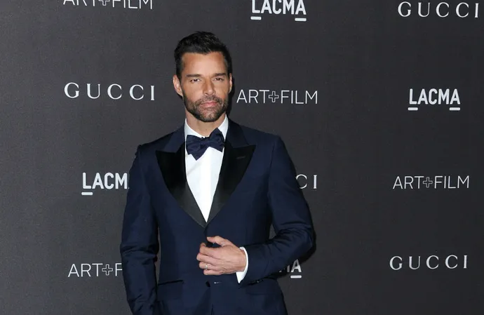 Ricky Martin on coping with his skin issues