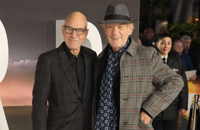 Sir Ian McKellen has paid tribute to Sir Patrick Stewart
