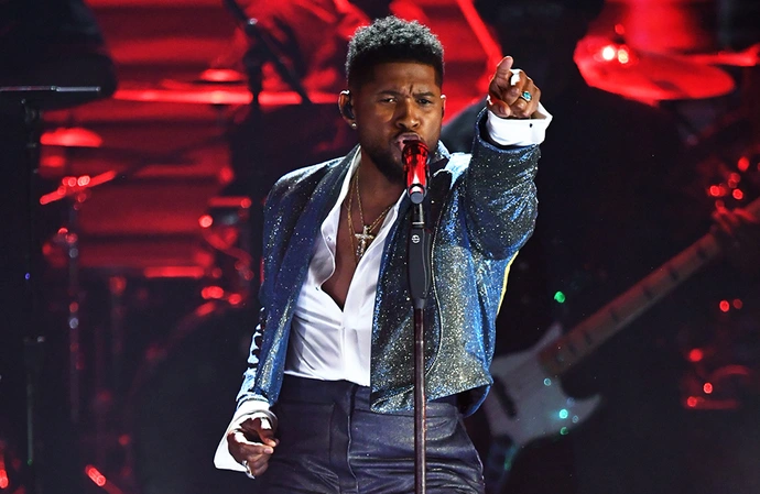 Usher is making the most of being in Las Vegas