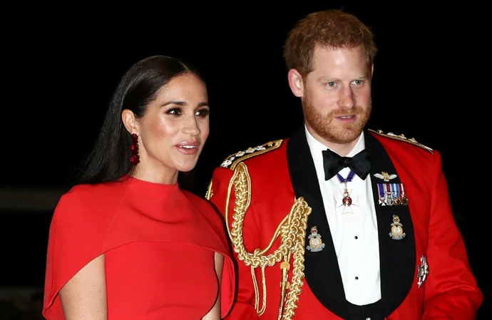 Duchess Meghan and Prince Harry at the Mountbatten Festival of Music