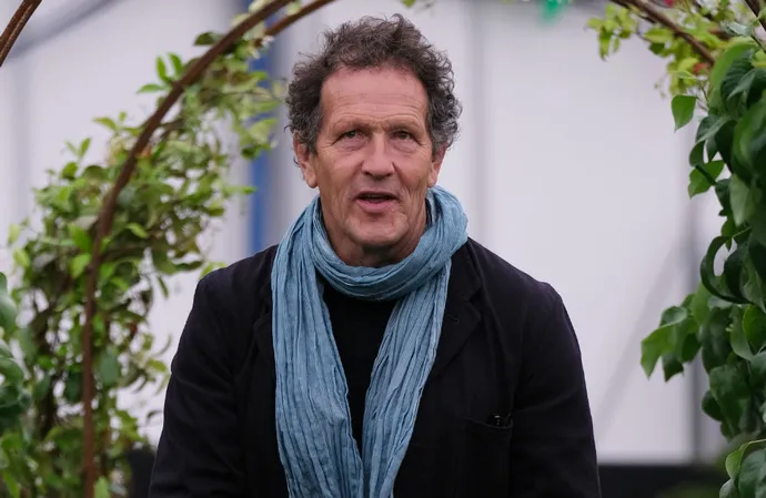 Monty Don once left his neighbours stunned when he ran around 'stark naked' in his garden - chasing cows