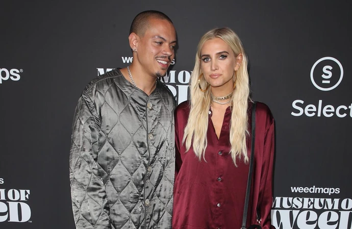 Ashlee Simpson has paid tribute to her husband