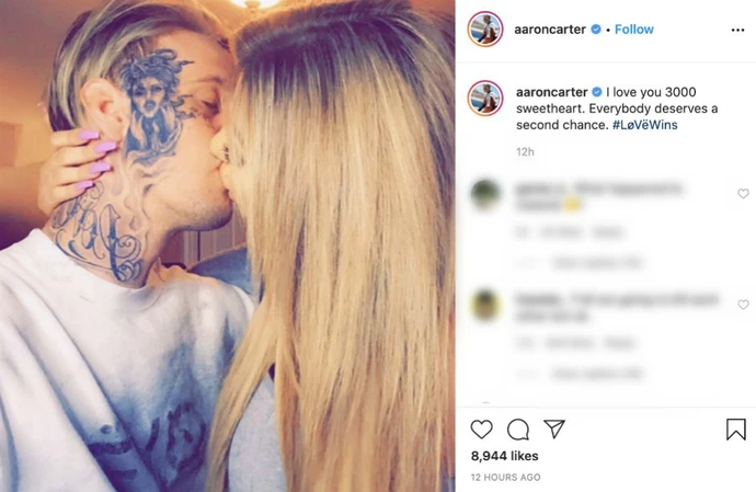 Aaron Carter's mum Jane is delighted with the news