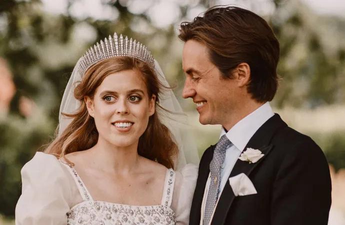 La princesa Beatriz y Edoardo Mapelli Mozzi 