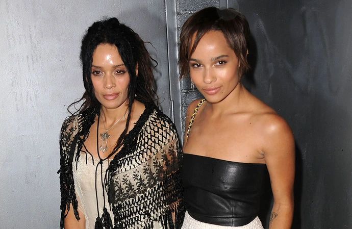 Lisa Bonet and Zoe Kravitz