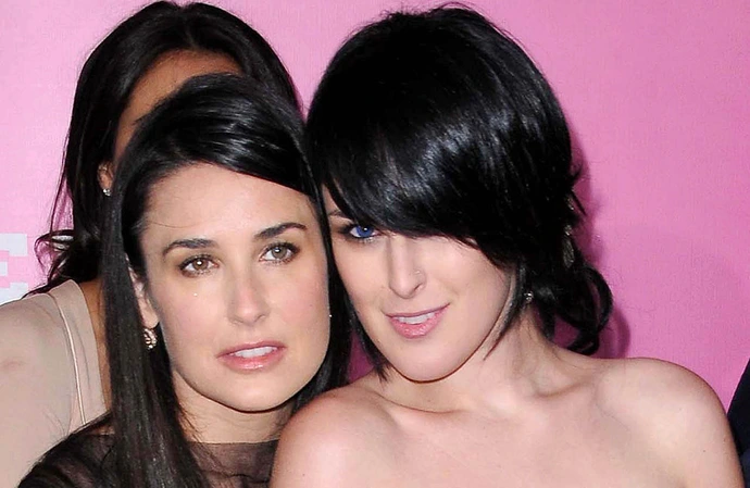 Demi Moore i Rumer Willis
