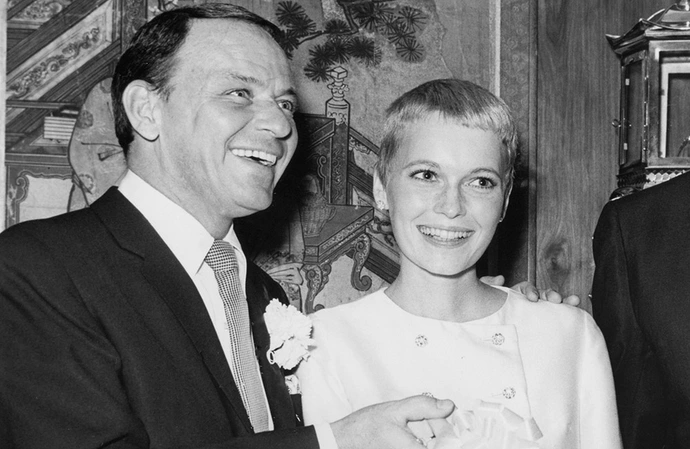 フランク・シナトラとミア・ファロー