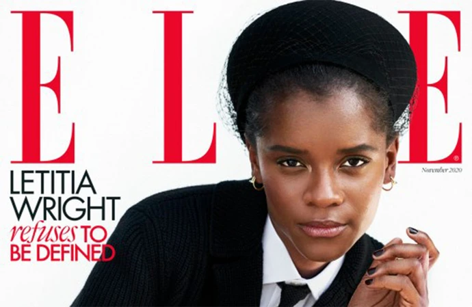 Letitia Wright on ELLE cover