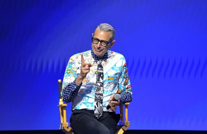 Jeff Goldblum loved closing the Prada show at Milan Fashion Week