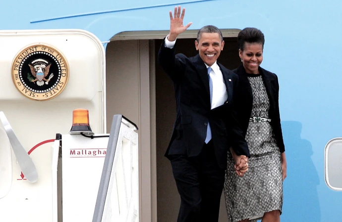 Barack y Michelle Obama - Saturday Night Live y NCIS
