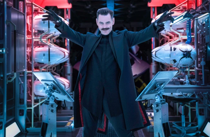 Jim Carrey plays Dr Robotnik in the franchise