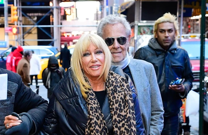 Suzanne Somers' presence has been felt by her husband Alan Hamel
