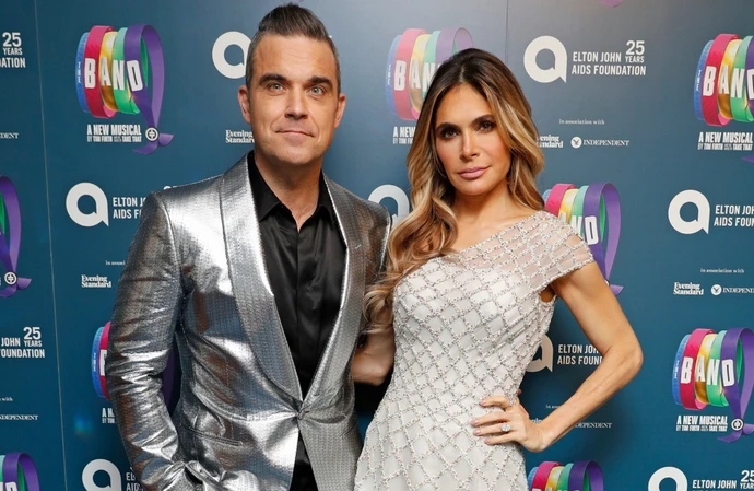 Robbie Williams is having a small and simple celebration for his 50th birthday with wife Ayda Field