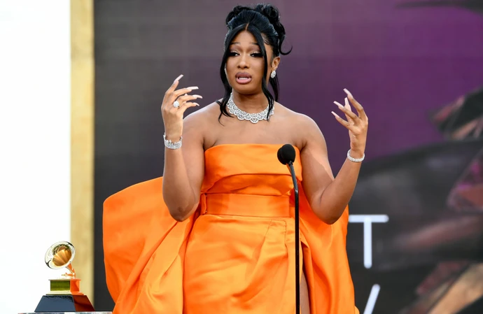 Megan Thee Stallion gave a speech dedicated to her 'haters'
