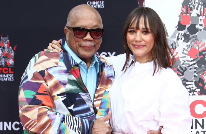 Rashida Jones' dad Quincy was Michael Jackson's producer