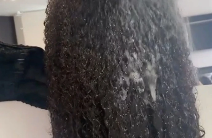 Megan Thee Stallion's hair (c) Instagram