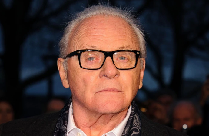 Sir Anthony Hopkins has shared an inspirational New Year's message