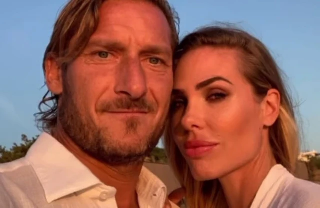 Francesco Totti e Ilary Blasi