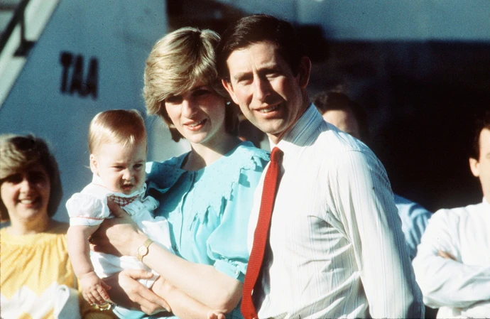 Diana's first tour...