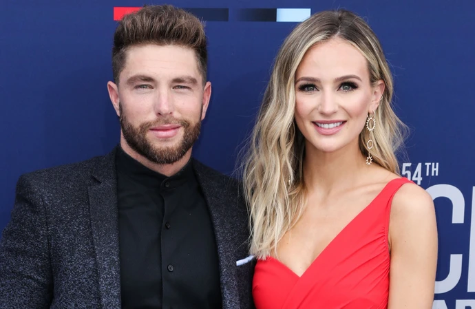 Chris Lane and Lauren Bushnell on how dogs help them with being parents